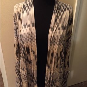 Super soft cover up dressy jacket.